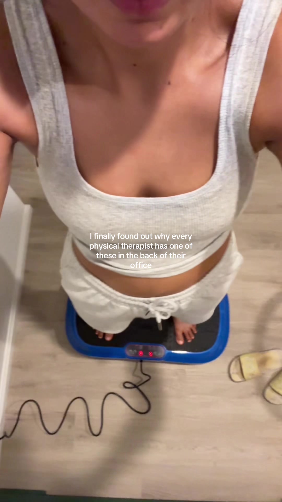 TikTok post by @shoplaxmi_a for Lifepro Fitness. Caption reads: this is a life changing object 🤌🏼 TRUST @lifepro.