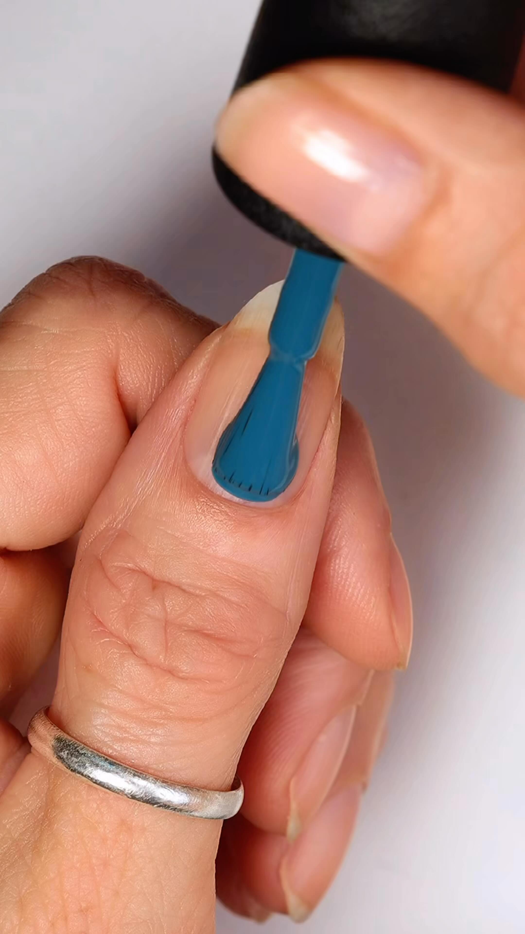 Instagram post by @livwithbiv for Beyond Polish. Caption reads: [...] paints itself. Now available at....