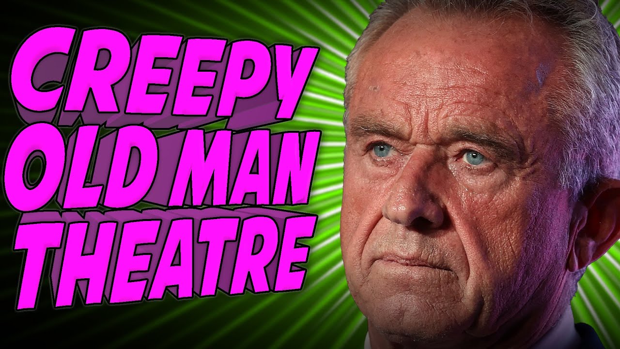 YouTube post by @InternetTodayTV for Vanity Fair. Caption reads: "Creepy Texts": RFK Jr's Erotic Poetry is....