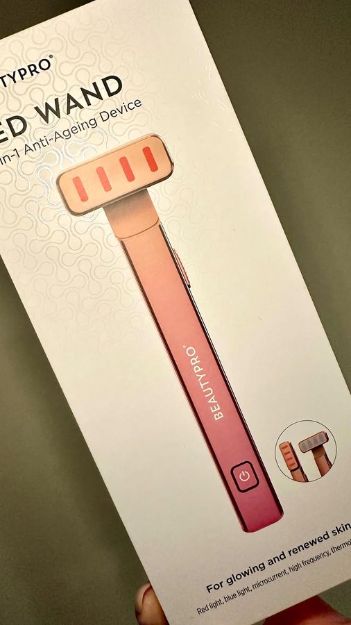 Instagram post by @all_about_the_glow for BeautyPro. Caption reads: [...] with me using the newly launched @beautypro....