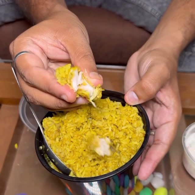 Instagram post by @vadasatti.vijay for Swiggy. Caption reads: 💥 Biryani lovers, this is your moment! 🍛🔥

This....