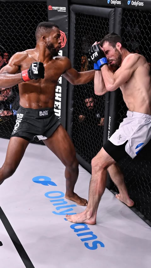 Instagram post by @edsoarespro for Legacy Fighting Alliance. Caption reads: #LFAQuickHits: Cedric Katambwa 🇨🇩 Powered by:....