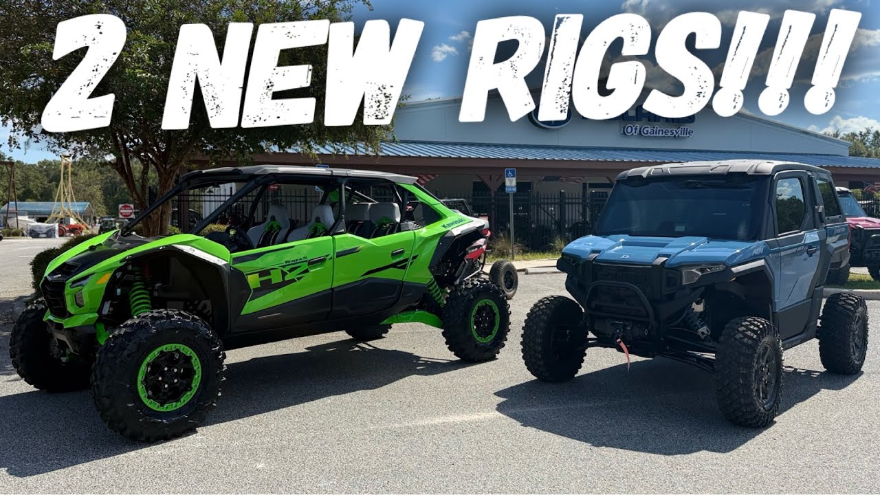 YouTube post by @dirtdudes for – ICECOFREEZER. Caption reads: Brand NEW Kawasaki Supercharged Teryx 5 &....