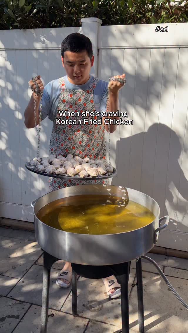 Instagram post by @pov_husband for Amazon Fresh. Caption reads: When she’s craving chicken wings… say less.....