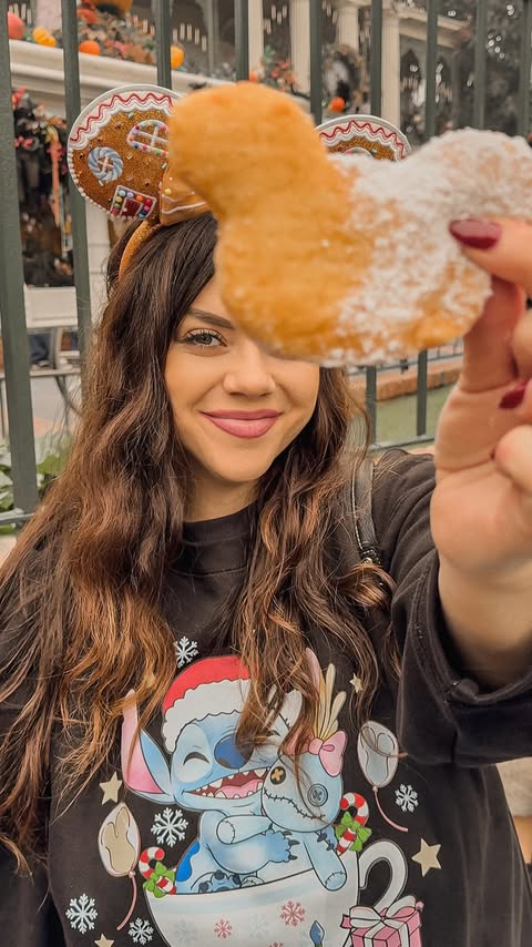 Instagram post by @haleymartinoxo for BaubleBar. Caption reads: [...] @disneyland + these pieces thanks to....