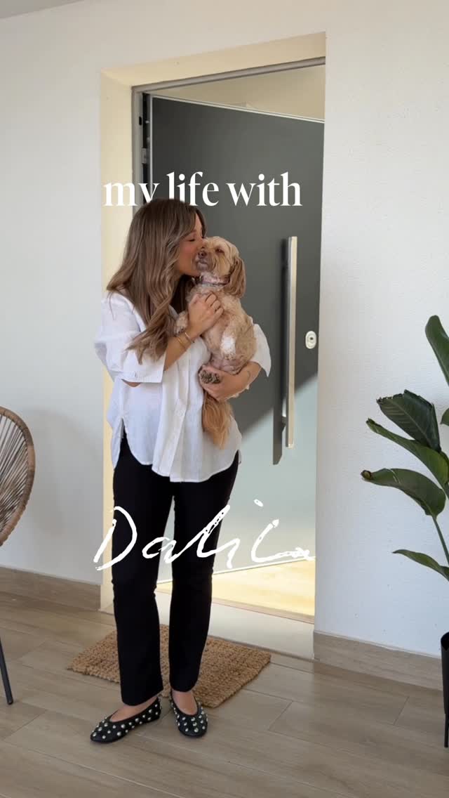 Instagram post by @inesrochinha for Barkibu Portugal. Caption reads: my life with dalila ♡
a nossa vida não seria a....