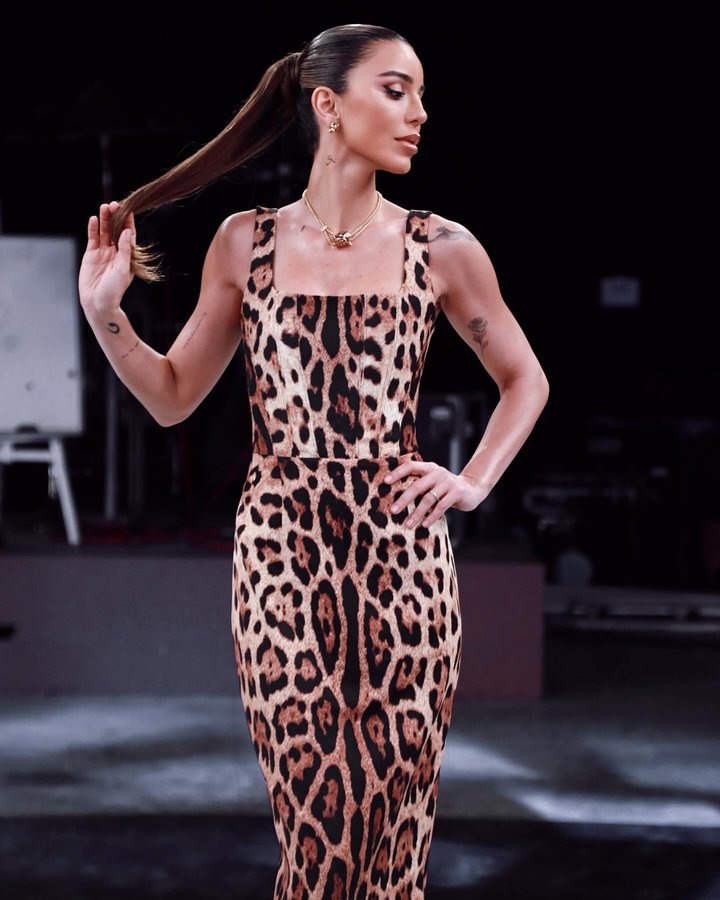 Instagram post by @nurbilenyavuzer for Gigii's. Caption reads: 🐆 

reklam.