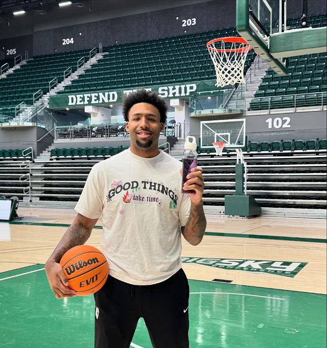 Instagram post by @kj.allen32 for Rite Aid. Caption reads: [...] #purekickpartner #pkhydrationandenergy....