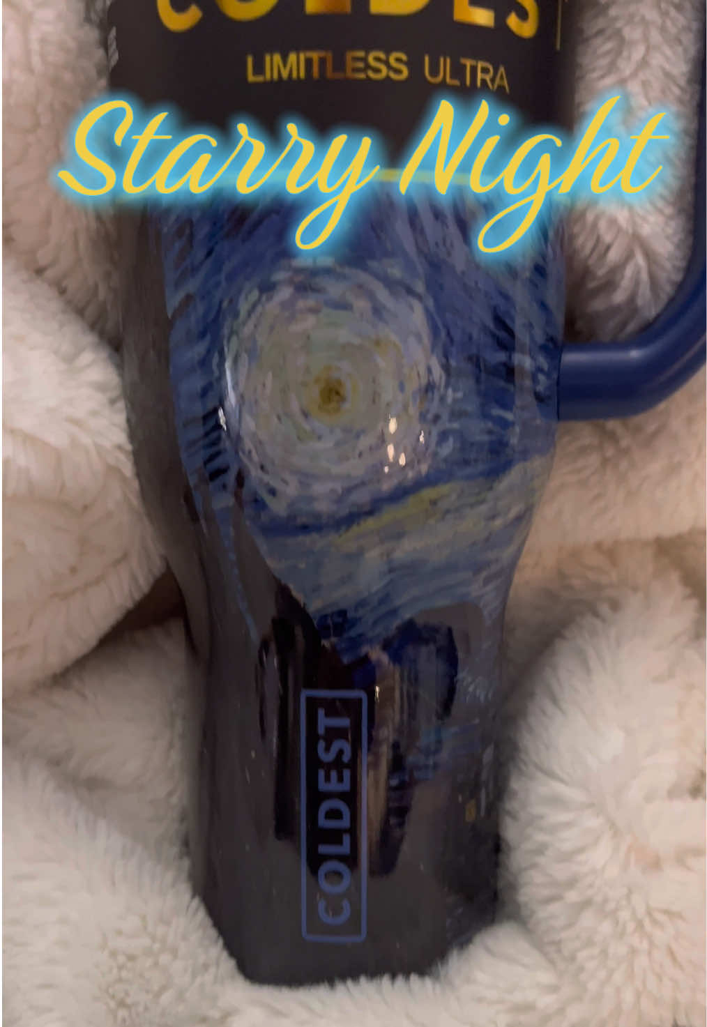 TikTok post by @melissa.carin71 for Coldest. Caption reads: [...] keeps your water cold for 36 hours.....