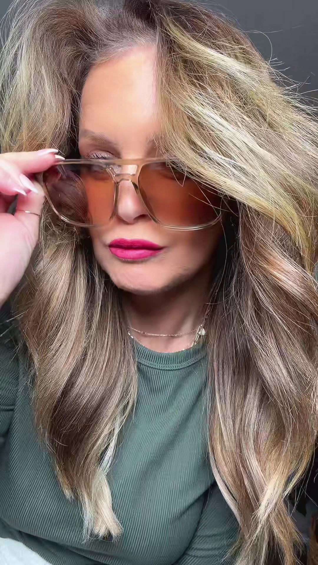 TikTok post by @danapritchard0 for QUAY. Caption reads: Loving these sunglasses @Quay #sunglasses @quay.