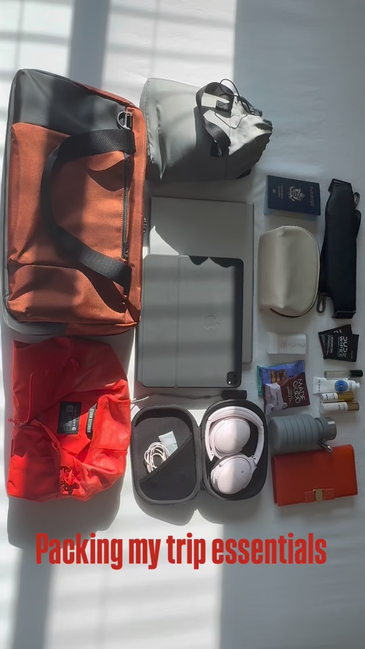 Instagram post by @viviantugc for Briggs & Riley. Caption reads: [...] in the new ZDX Cabin Bag by Briggs & Riley,....