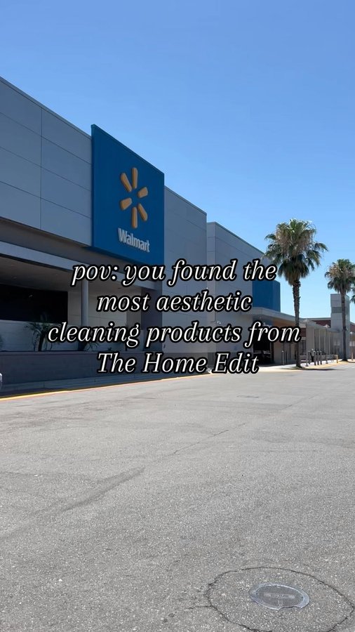 Instagram post by @nicholepaclibar for The Home Edit. Caption reads: [...] with the new organizing products by....