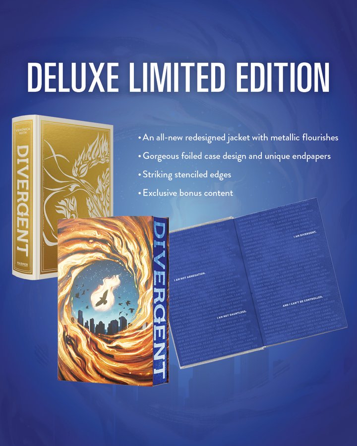 Instagram post by @veronicaroth for HarperCollins. Caption reads: If you’re coming to @bookcon 2026 and you like....