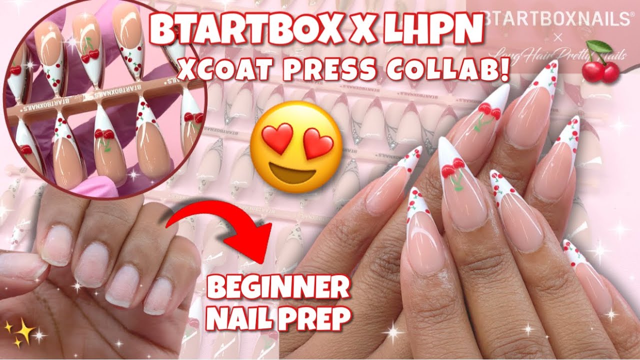 YouTube post by @NailsByKey for BTArtboxnails. Caption reads: [...] i will be trying the new ‪@BTArtboxNails‬ x....