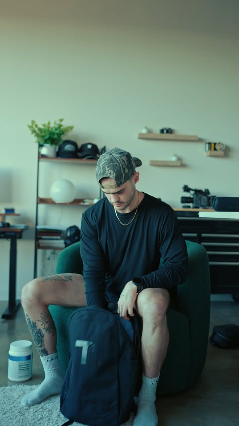 Instagram post by @bennettlooper for Transparent Labs. Caption reads: ’Tis this season…to stock up on all your....