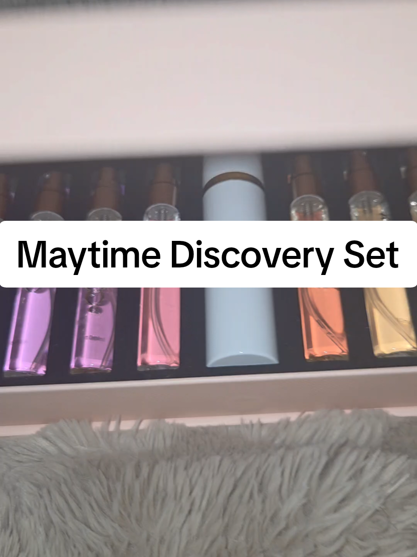 TikTok post by @cilver_with_a_c for Maytime. Caption reads: [...] just need to offer full sized bottles!!....