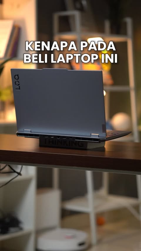 Instagram post by @kudettech_ for Lenovo Legion. Caption reads: [...] #RTX5050 #LaptopGaming #ad @lenovoid....