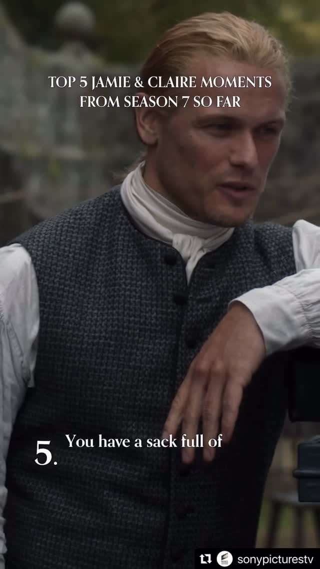 Instagram post by @naira__g for STARZ. Caption reads: [...] enough of them. 
Watch #Outlander now on....