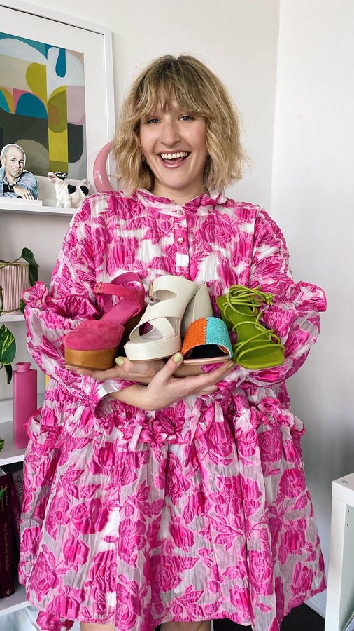 Instagram post by @readwritethrift for Charlotte Stone. Caption reads: It’s wedding szn baby, and that means time to bust....