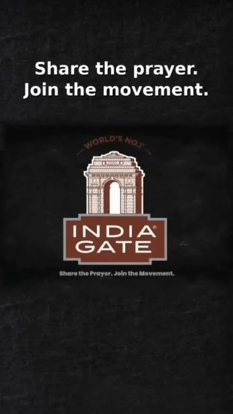 Instagram post by @zarkhanreza for India Gate Foods. Caption reads: [...] www.indiagategrainsofhope.com....