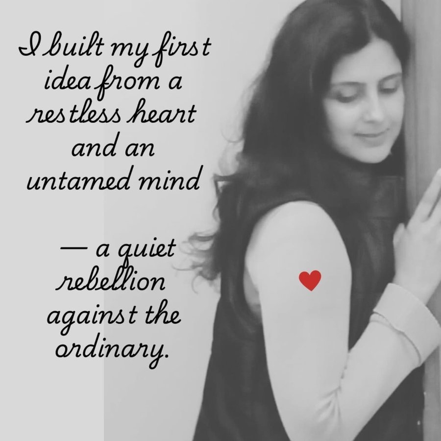 Instagram post by @thepoojamarwah for Sabyasachi. Caption reads: Just for today... I want you to know me!

Its not....