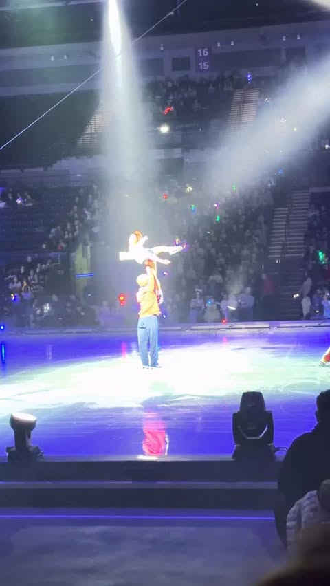 Instagram post by @lifewithhenderson for Disney On Ice. Caption reads: An unforgettable day @disneyonice with my boy, the....