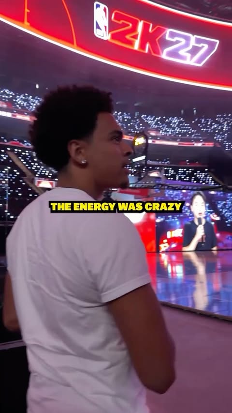 Instagram post by @quincyjhelsel for NBA 2K. Caption reads: @nba2k 2K27 was the SICKEST reveal I've ever [...].