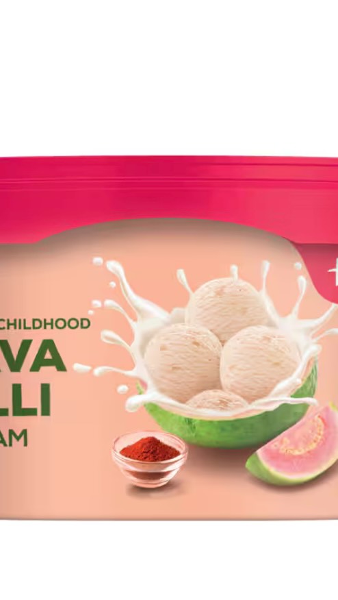 Instagram post by @_.gargiiiiiiiiiiiiiiiii._ for Havmor. Caption reads: Havmor is here with its Guava 🍐Chilli 🌶️ice....