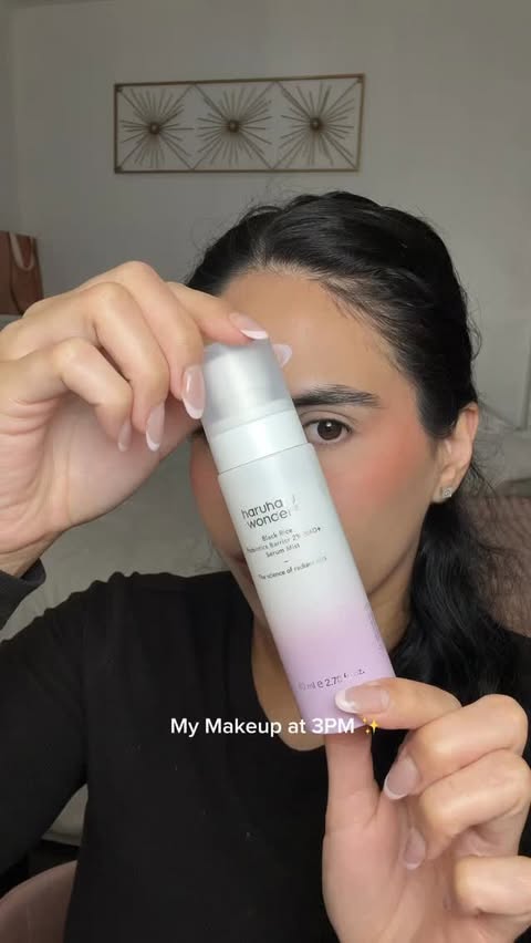 Instagram post by @jennn_lei for Haruharu Wonder US. Caption reads: The NAD + Mist that you need to add to refresh....