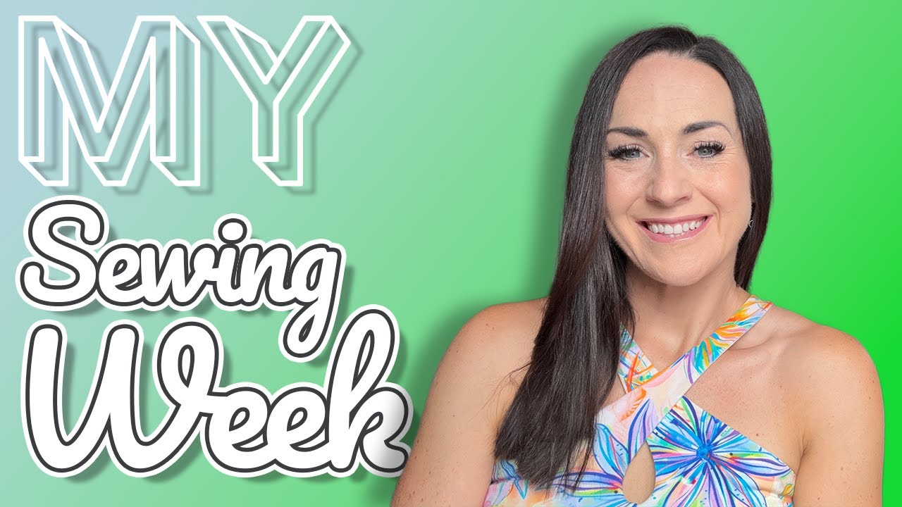YouTube post by @SewnontheTyne for Friday Pattern Company. Caption reads: My Sewing Week || A weekly catch up from my sewing....