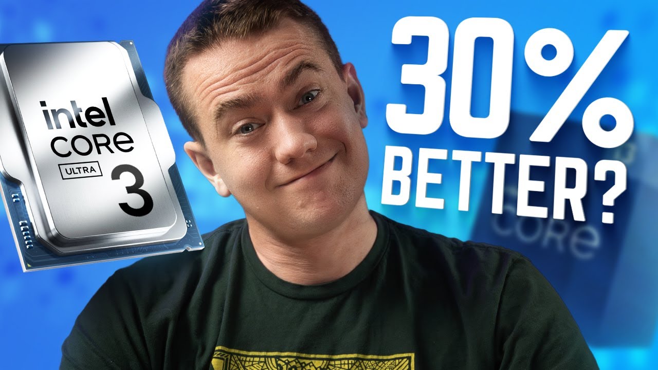 YouTube post by @UFDTech for TechCrunch. Caption reads: Intel Might Have a Chance.