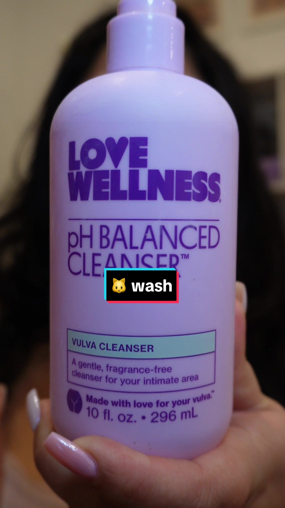TikTok post by @princess_carla26 for Love Wellness. Caption reads: [...] problem… 👀 Ladies, check your pH.....