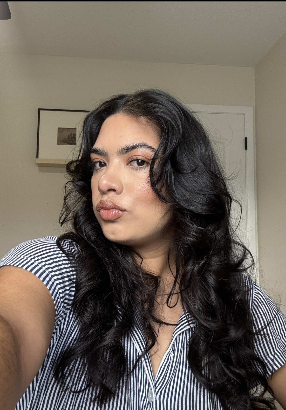 TikTok post by @simplystephhhh for Kitsch. Caption reads: [...] overnight rods save my life everytime....