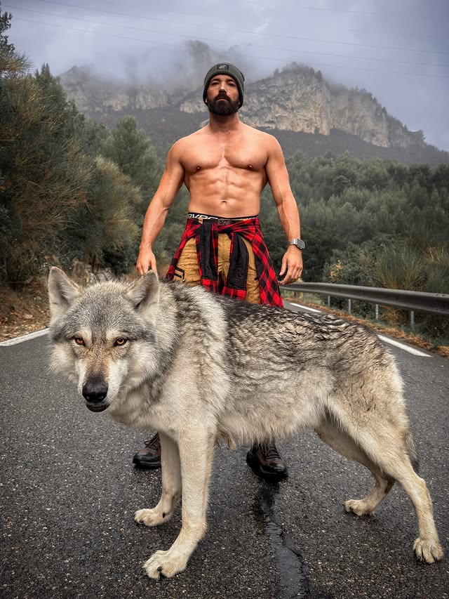 Instagram post by @wolf_instinct for RevolutionRace. Caption reads: [...] on all the new collection of....