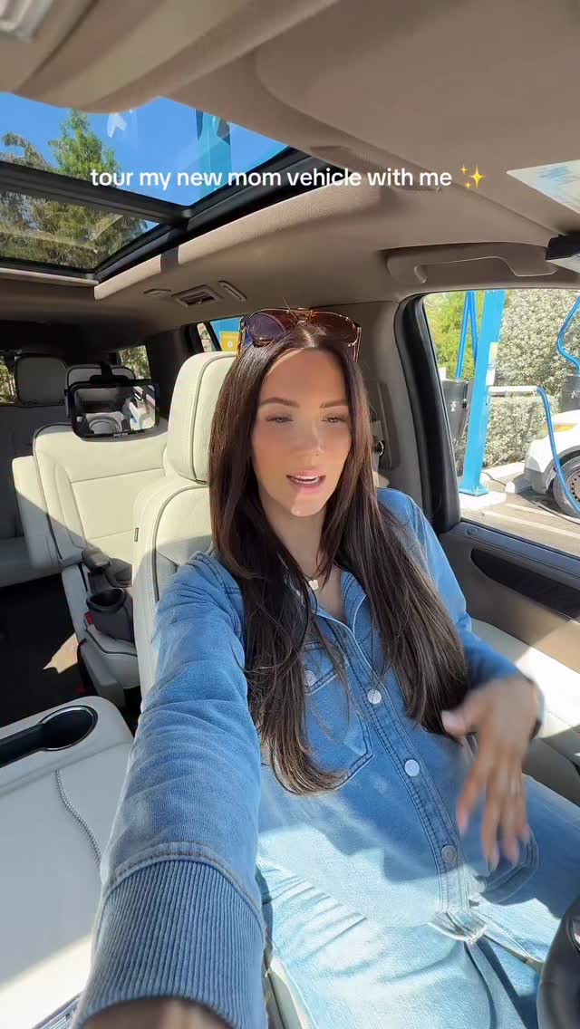 Instagram post by @tiffanylynnxo for GMC. Caption reads: let’s tour my push present together 🥵 @gmc....