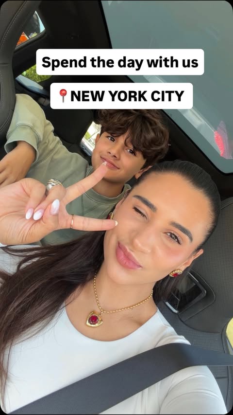 Instagram post by @cee_jae_gee for Schleich. Caption reads: [...] York this summer? 🗽 Save this unique....