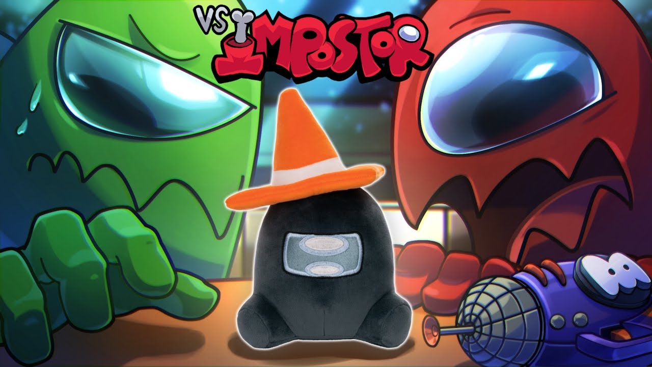 YouTube post by @Clowfoe for Makeship. Caption reads: [...] Thank you so much to Innersloth and Makeship....