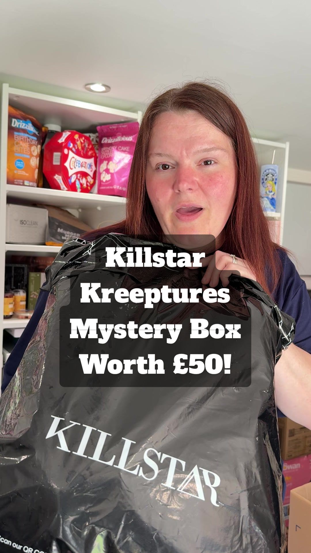 TikTok post by @strudelsdoodles for KILLSTAR. Caption reads: [...] limited-edition plush surprises from....