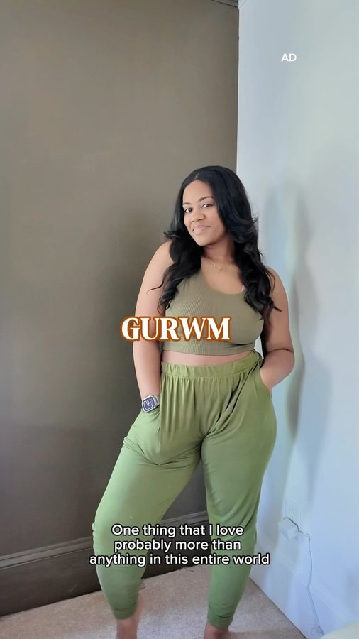 Instagram post by @trinitysierra for Thinx. Caption reads: #AD Nothing I love more than a movie night....