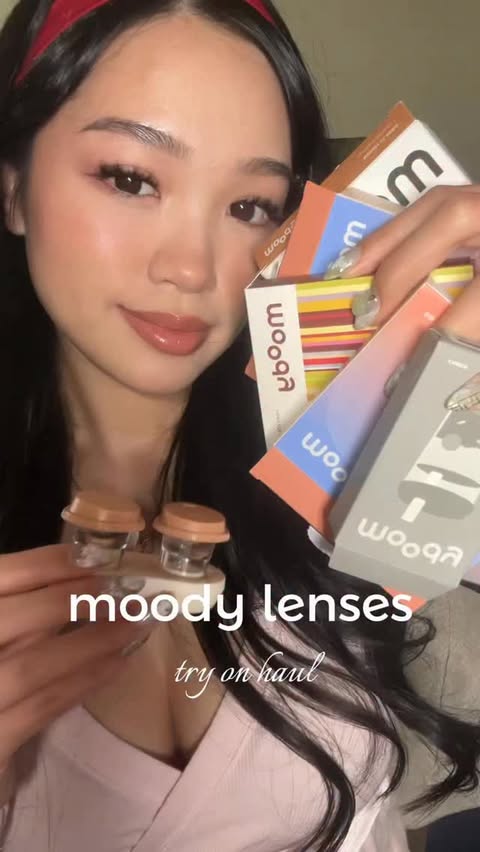 Instagram post by @aytdao for moodylenses. Caption reads: use my code: aytdao thank you @jacyleigh_ for....