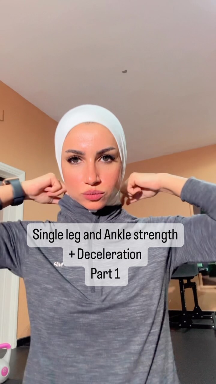 Instagram post by @nour.mohamed.902 for Myprotein ME. Caption reads: #performancetraining for #athlete s
Single leg and....