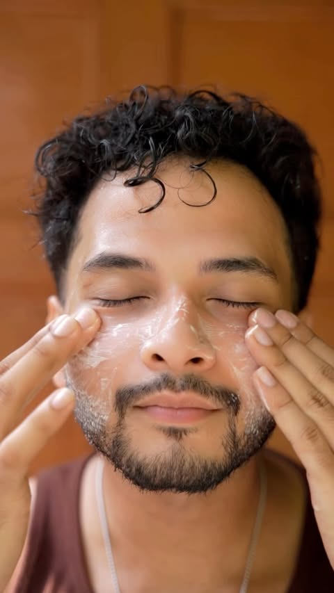 Instagram post by @sauravrhaz for Garnier. Caption reads: [...] variants, two different skin needs. 🧴....