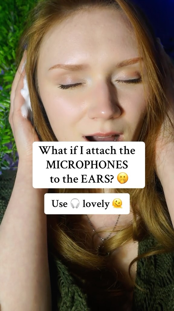 Instagram post by @hanabee_asmr for MAONO. Caption reads: [...] little experiment bees?😅 Microphones by....