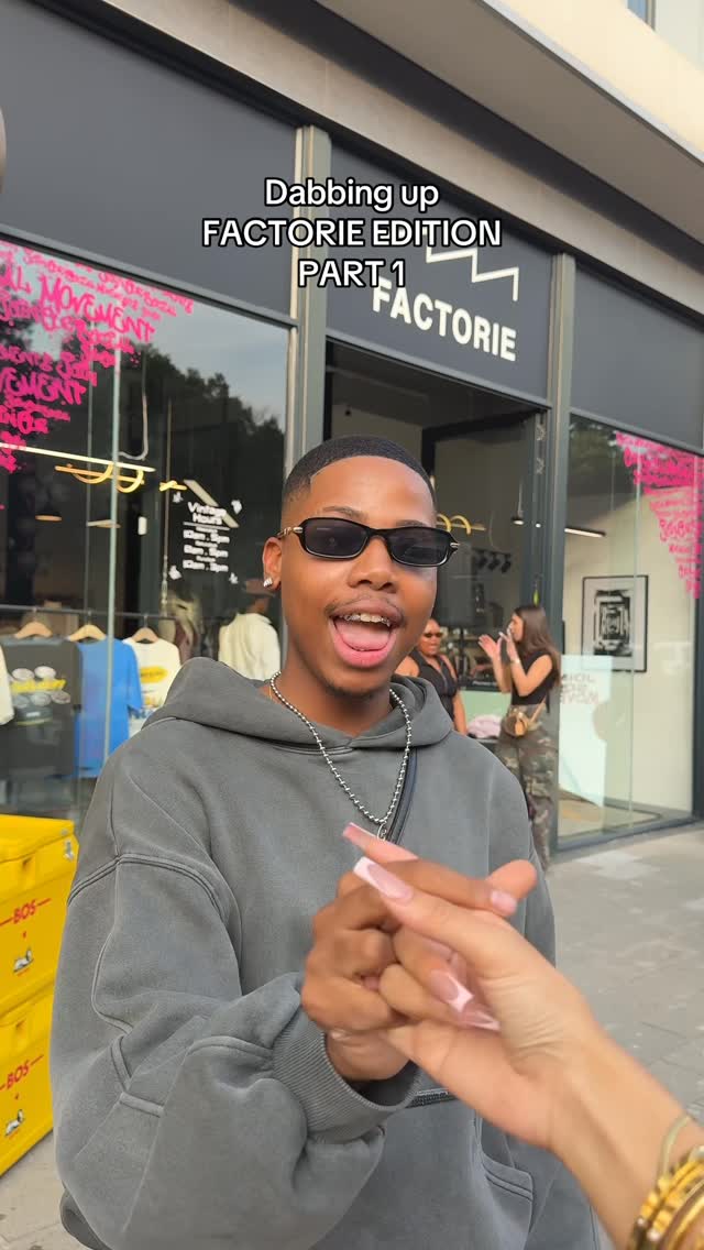 Instagram post by @w4de_official for Factorie. Caption reads: Oh we had some fynnnn outfits 🤭❤️‍🔥.