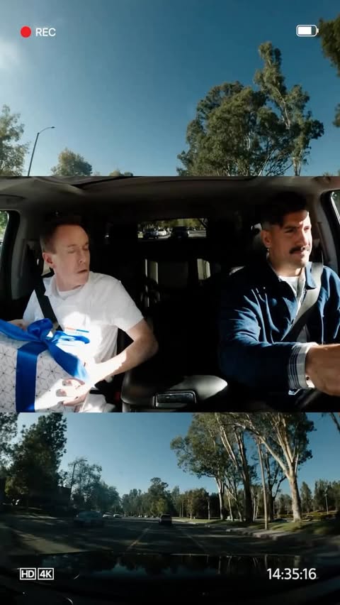 Instagram post by @jon.bouff for Progressive Insurance. Caption reads: My mom loved the gift by the way. #ad @progressive....