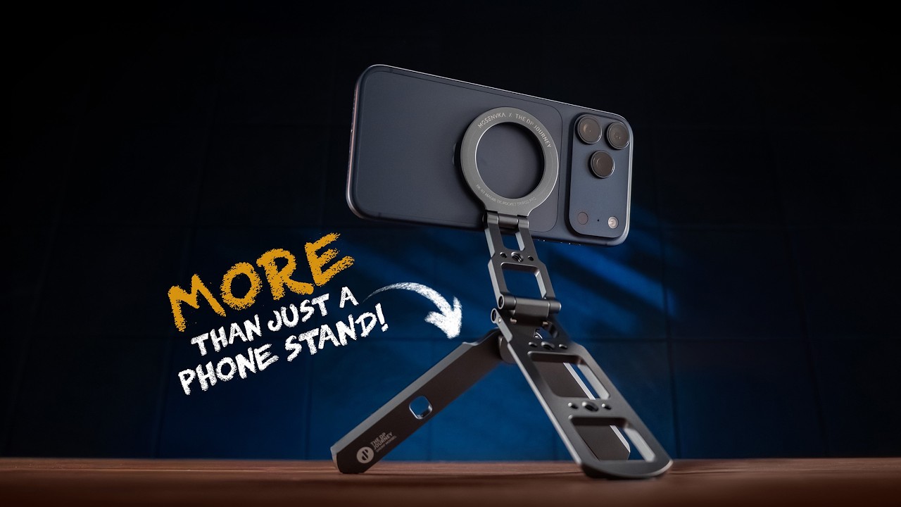 YouTube post by @THEDPJOURNEY for Audiio. Caption reads: The Swiss-Army-Knife of Pocket Rigs.