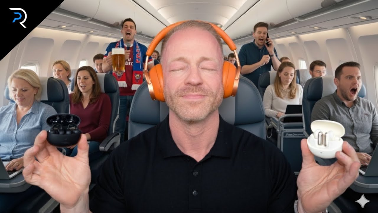 YouTube post by @PatrickRambles for Grovemade. Caption reads: True Airpods Alternative! - Baseus Inspire Series!.