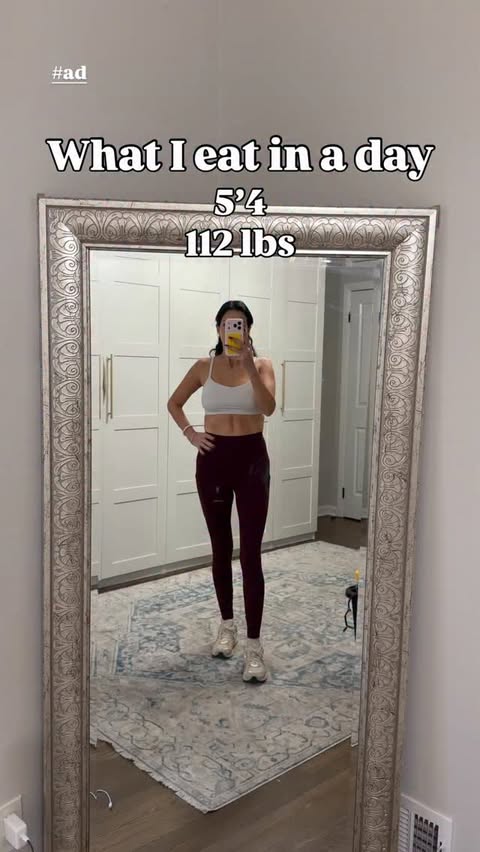 Instagram post by @adabellebuntrock for ONE Brands. Caption reads: What I eat in a day 😋 I’ve been focussed on....