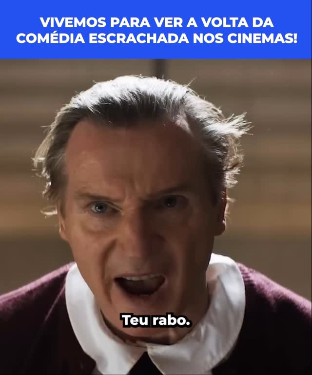 Instagram post by @papelpop for Paramount Pictures. Caption reads: A gente estava com saudade de um besteirol de....
