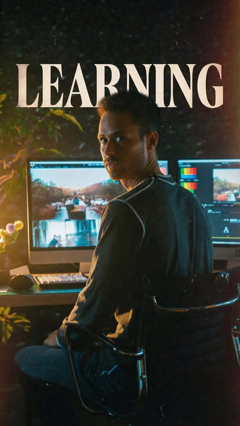 Instagram post by @taylorcutfilms for Adobe. Caption reads: [...] found a free course through Adobe Digital....
